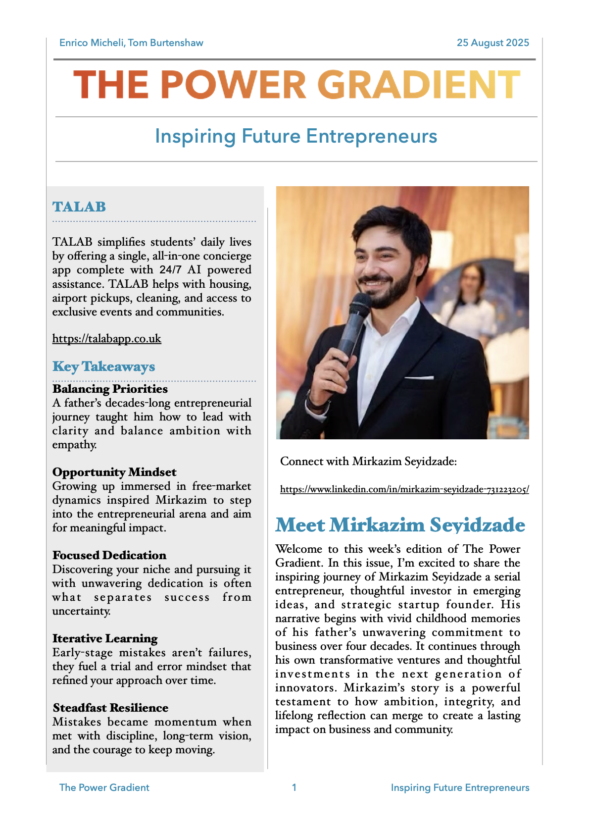 Page 1 of The Power Gradient - Week 37